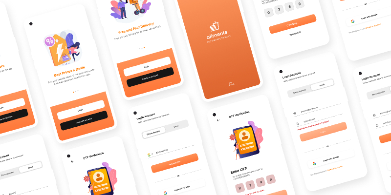 Login Mobile App Template