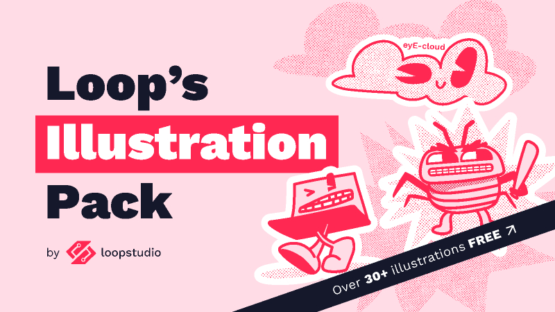 Loop's Illustration Pack Figma Free Download