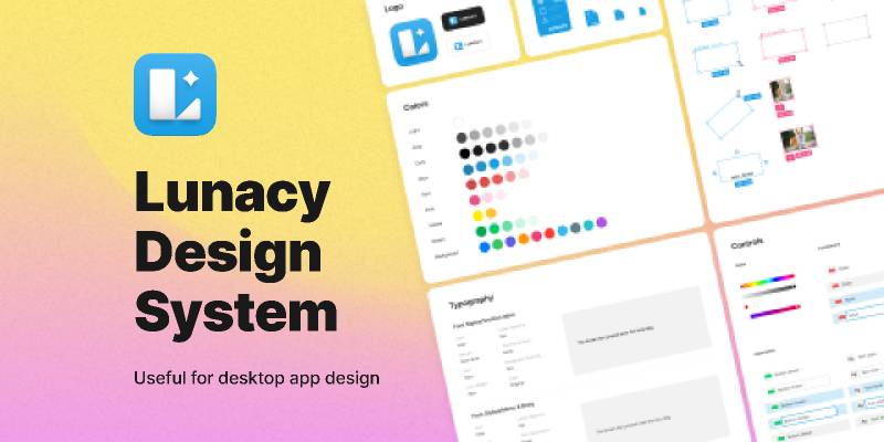 Lunacy Design System Figma Template