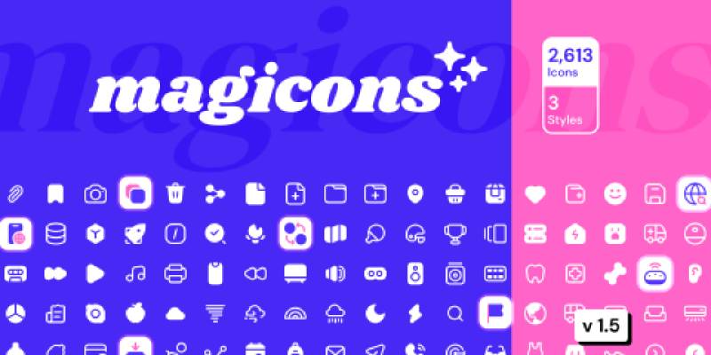 Magicons Iconset - Figma Icons