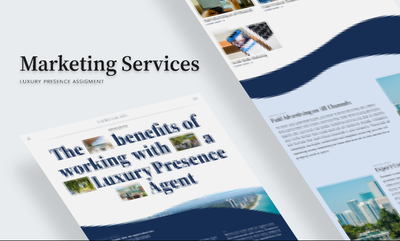 Marketing Services Landing Page Figma Template