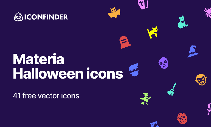 Materia Halloween icons