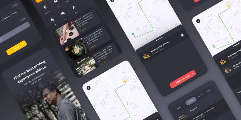 Maxim Redesign - Mobile App Figma Template