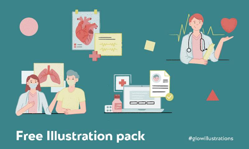 Medical Illustration Pack Figma Template