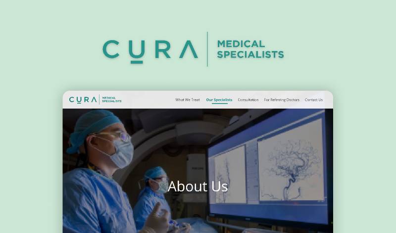 Medical Specialists Company Figma Website Template