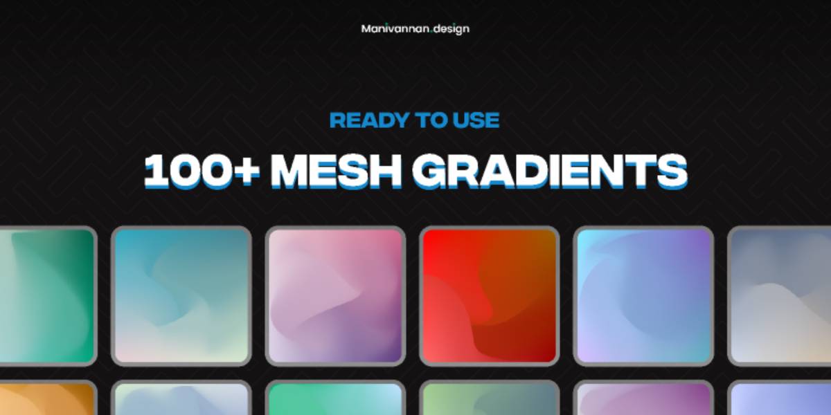 Mesh Gradient Dreamy Pack Figma Template