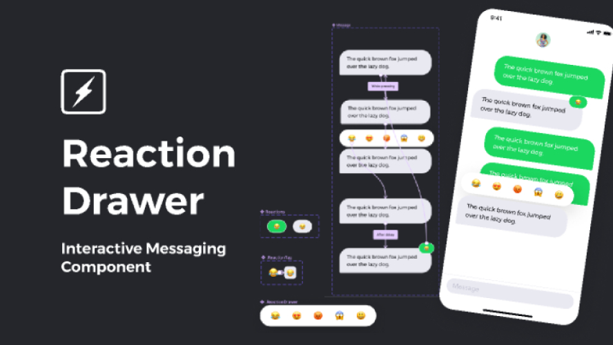Messaging Reactions - Interactive Components