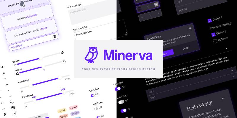 Minerva Figma Design System