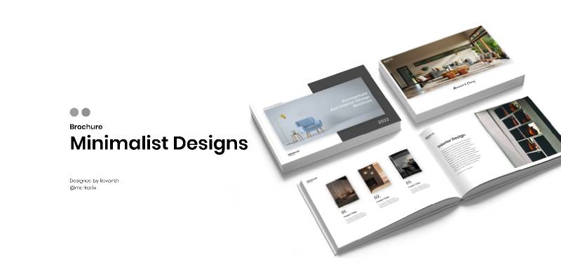 Minimalist Design Brochure Figma Template