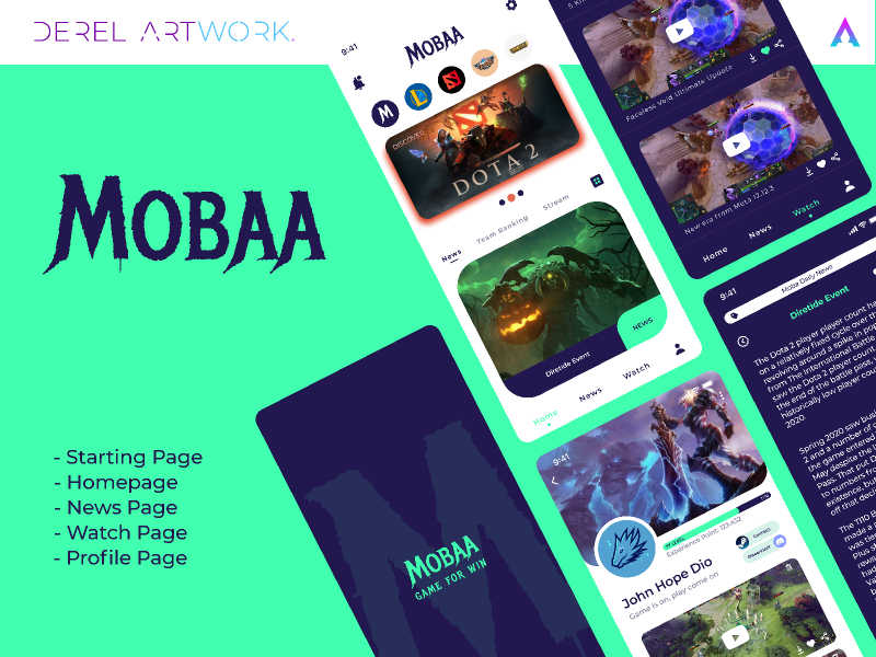 MOBAA APP (Moba Games App)