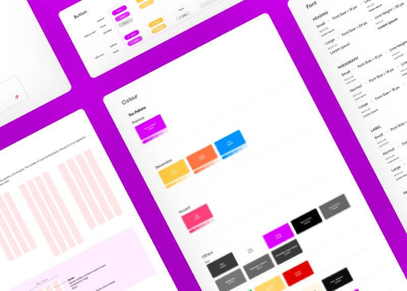 Mobile Design System Figma Template