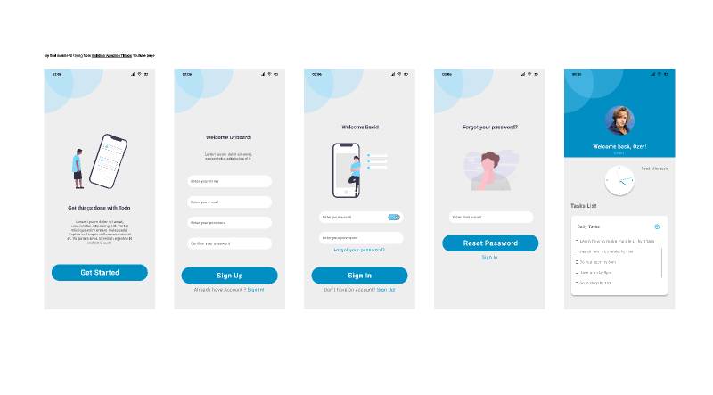 Mobile UI Clone Figma