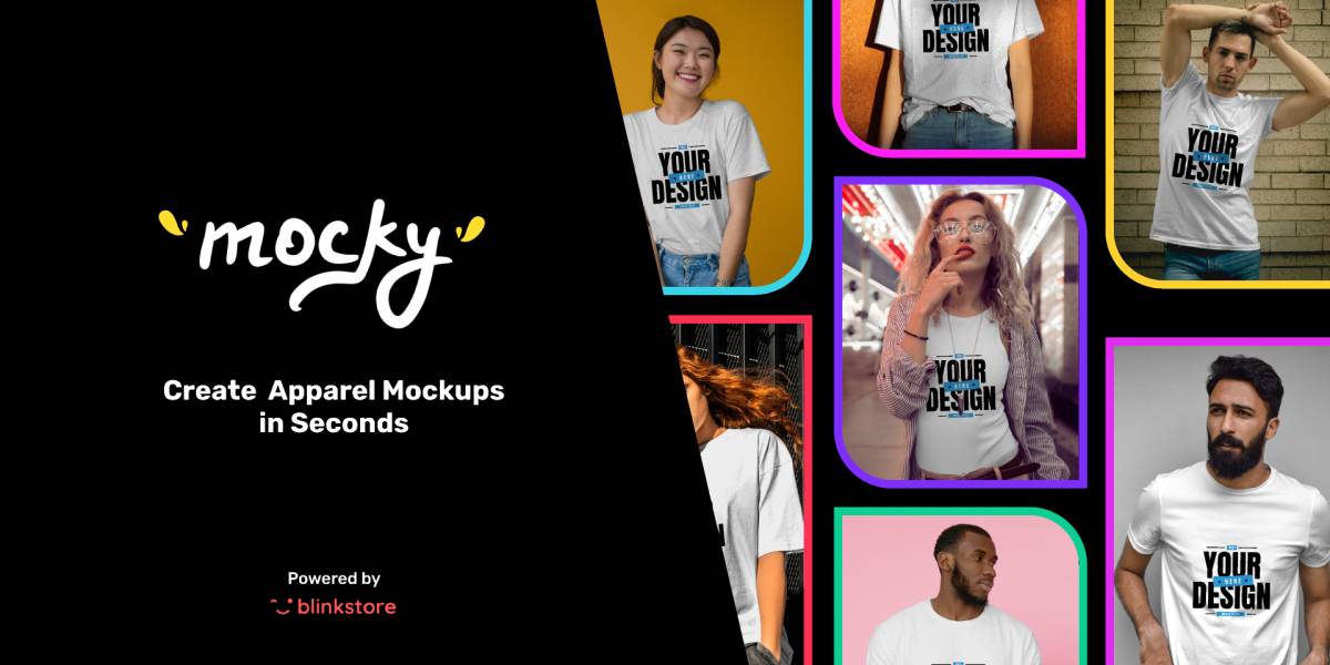 Mocky Create Tshirt Mockups Figma Template