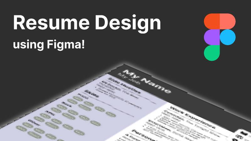 Modern Figma Resume Template