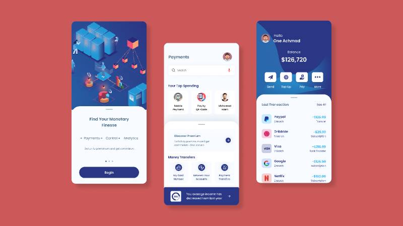 MoneyTransferApp - Figma Mobile Template