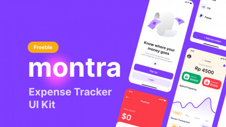 Montra - Expense Tracker UI Kit Figma
