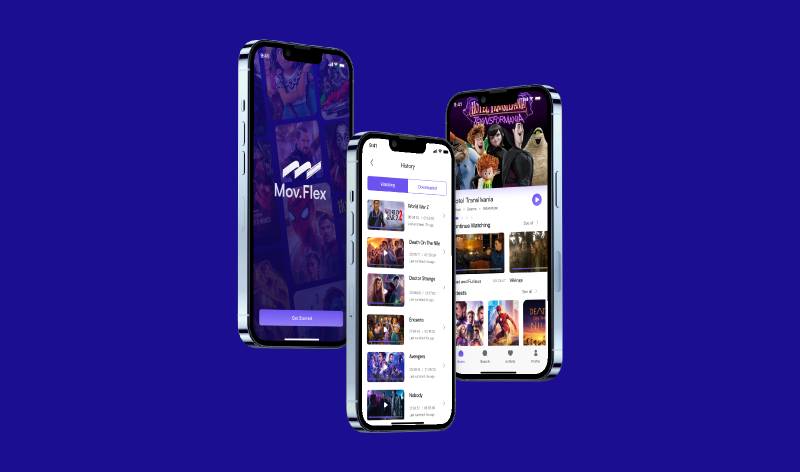 Mov.Flex Figma Movie app UI Kit