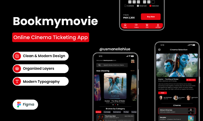 Movie Booking Mobile App Free Download