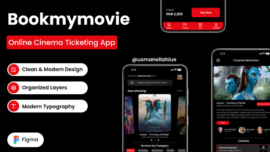 Movie Booking Mobile App Free Download