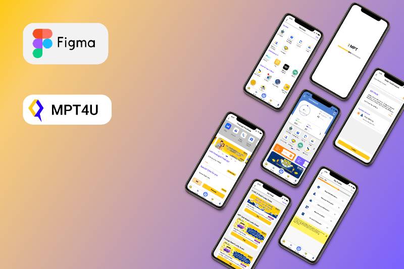 Mpt4U figma mobile app