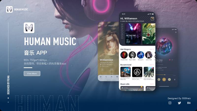 Music App Exercise figma free