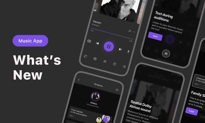 Music App Figma Template