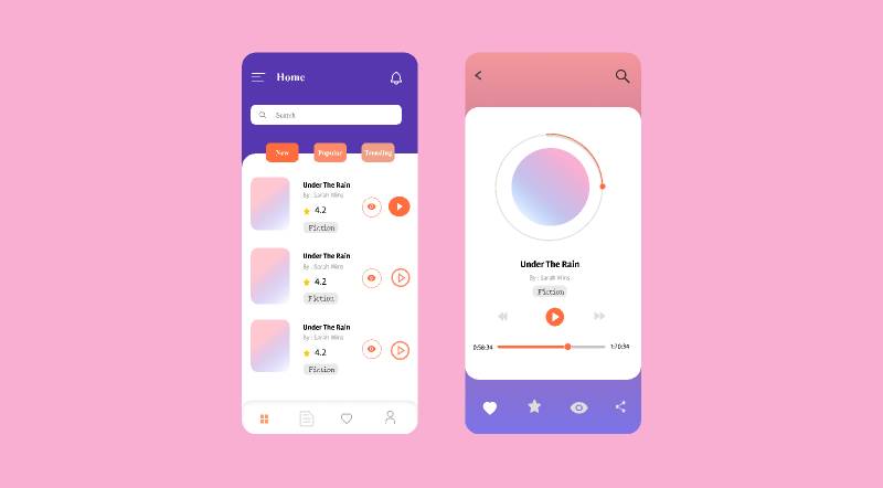 Music Figma Mobile App