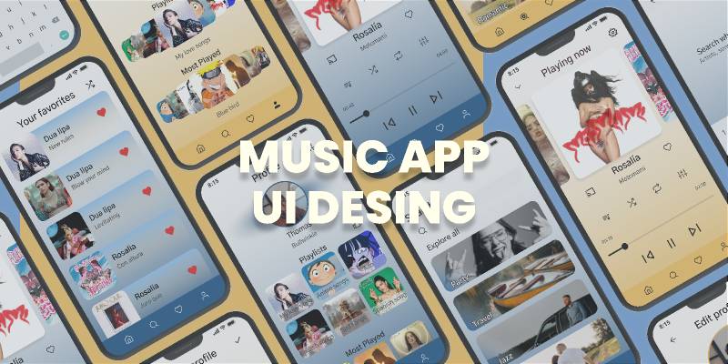 Music Player App Figma Template