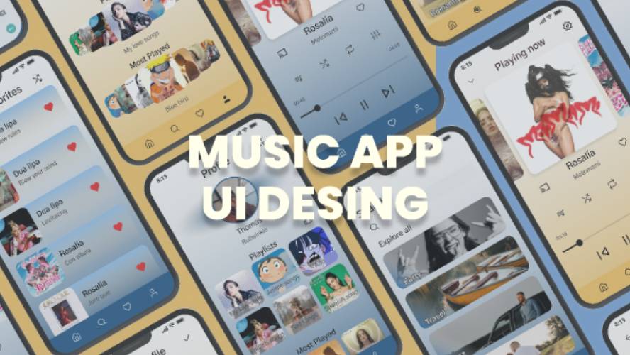 Music Player App Figma Template