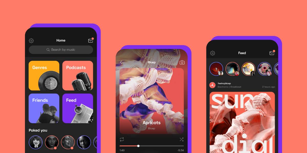 Music Streaming Figma App