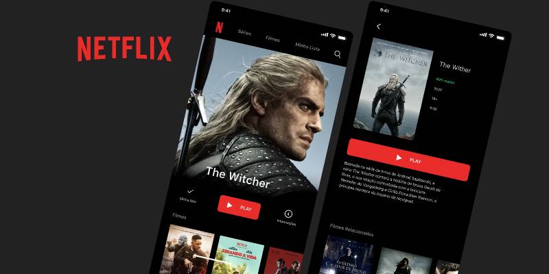 Netflix Figma Template Free Download