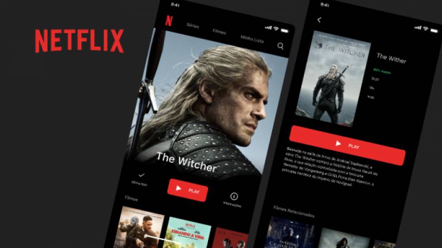 Netflix Figma Template Free Download