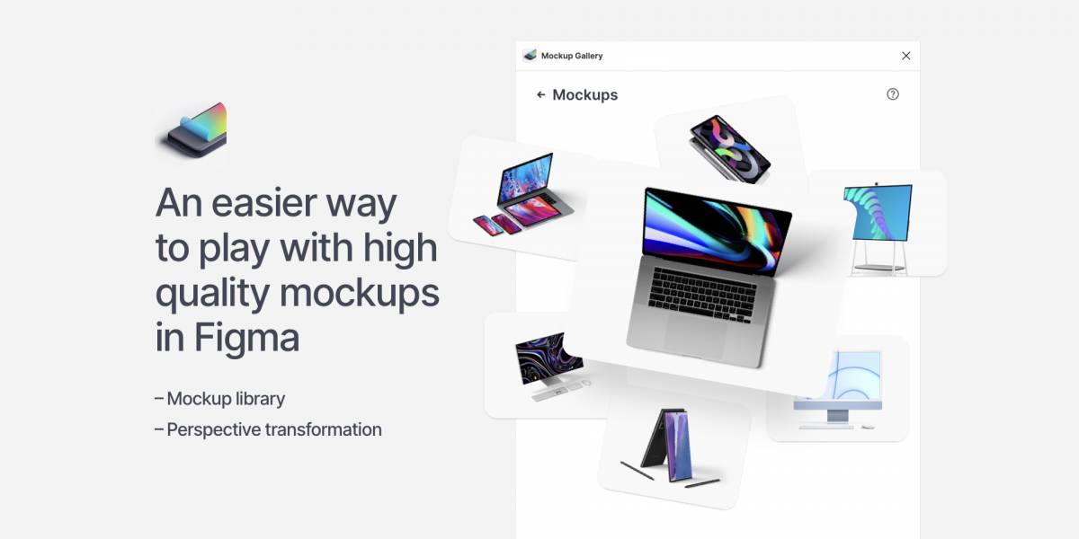 New Mockup PLugin for Figma