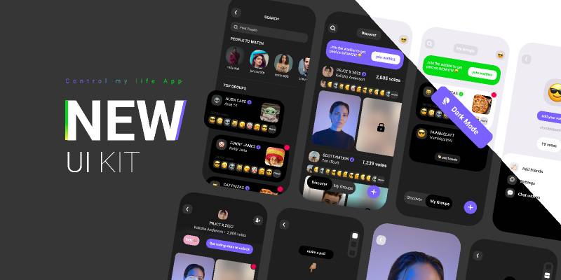 NewNew UI KIT Figma free template