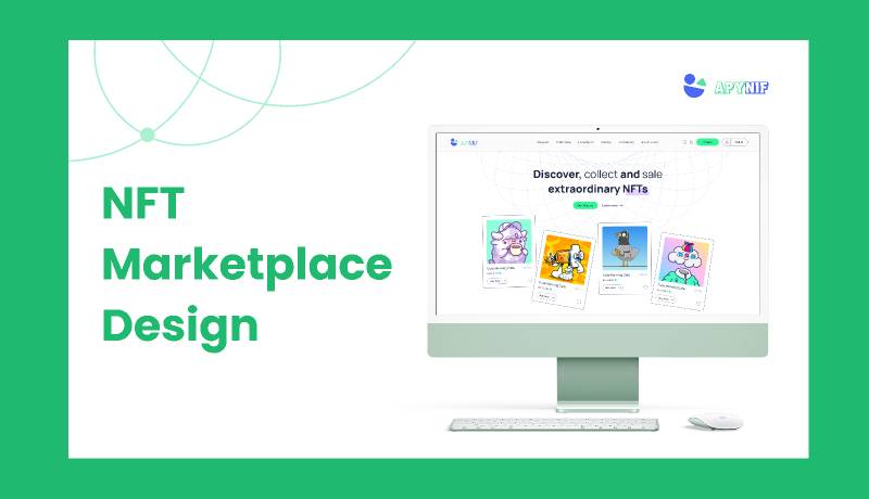 NFT Marketplace Design Figma Website Template