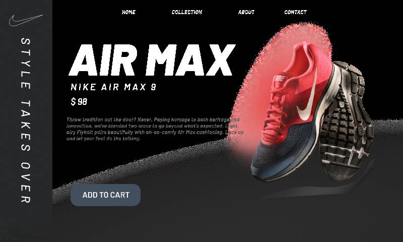 Nike - Figma Landing Page