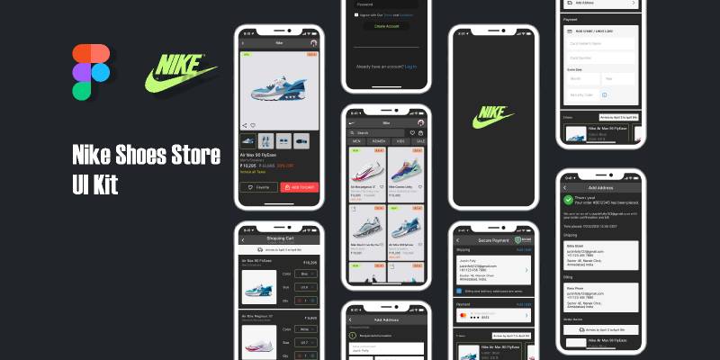 Nike figma template