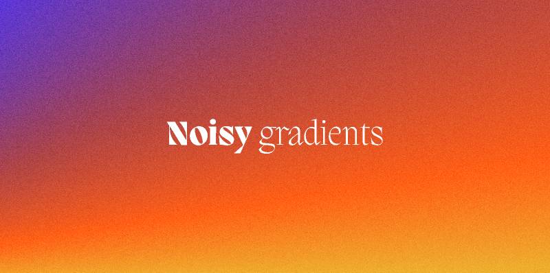 Noisy Gradients Figma Ui kit