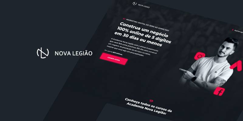 Nova Legião Redesign Figma Website Template