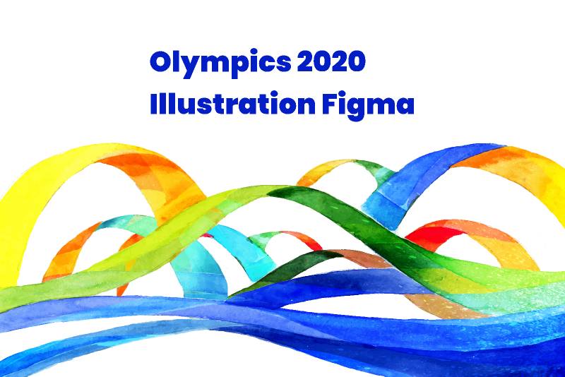 olympics 2020 illustration Figma