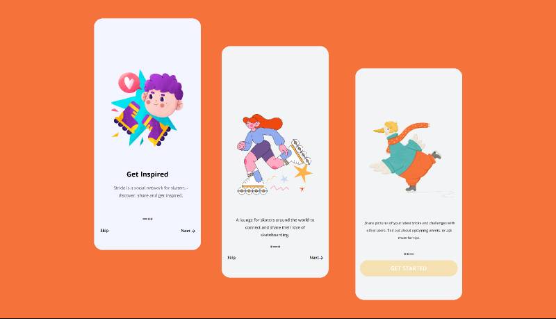 Onboarding Mobile App Figma Template