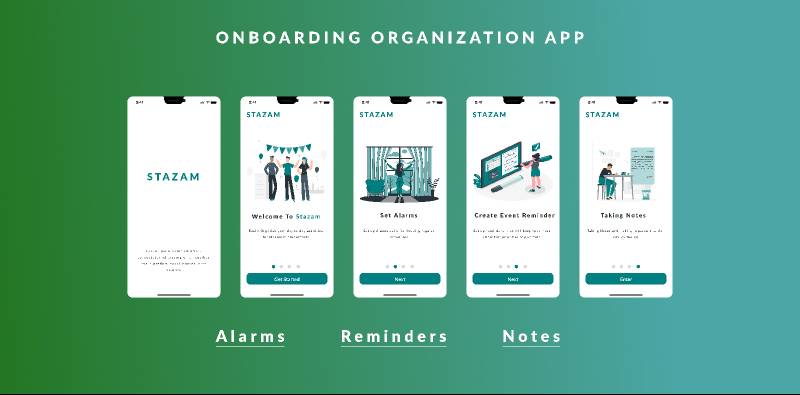 Onboarding Organization Task App Figma Template