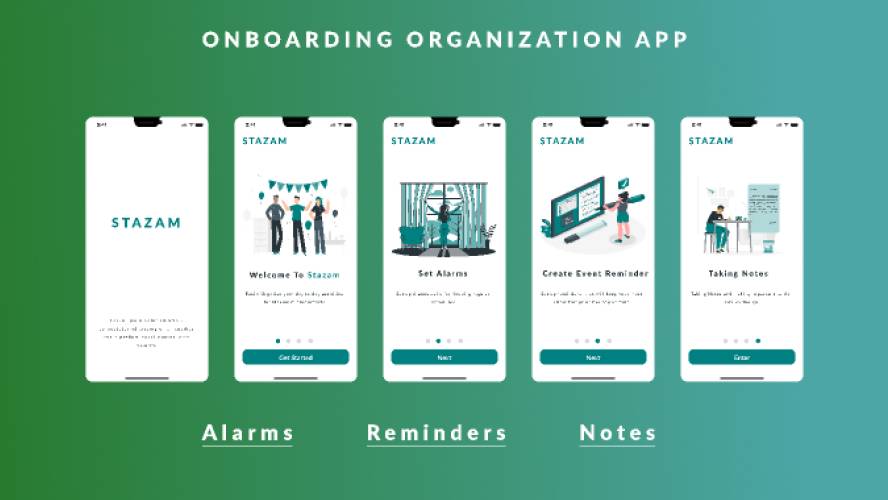 Onboarding Organization Task App Figma Template