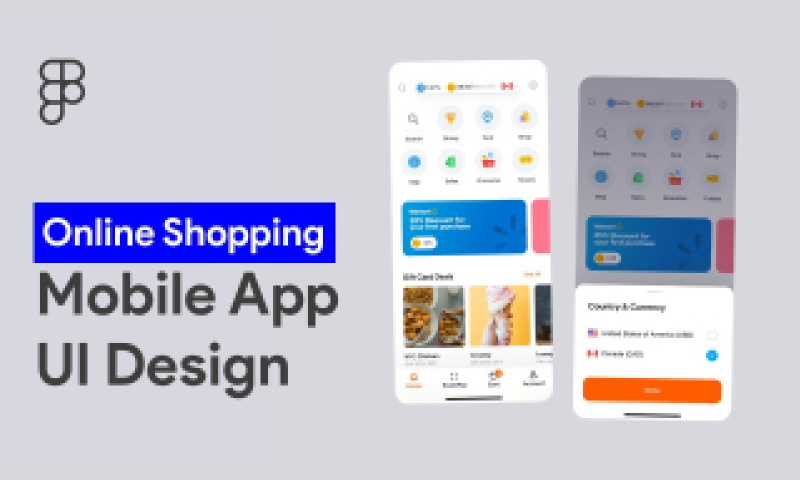 Online Food and Grocery Delivery Platform Figma Mobile Template
