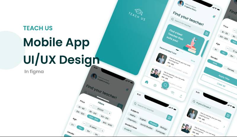 Online Learning App Design Free Figma Template