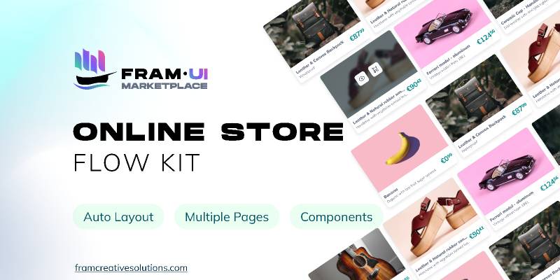 Online Store Flow Kit Figma Ui Kit