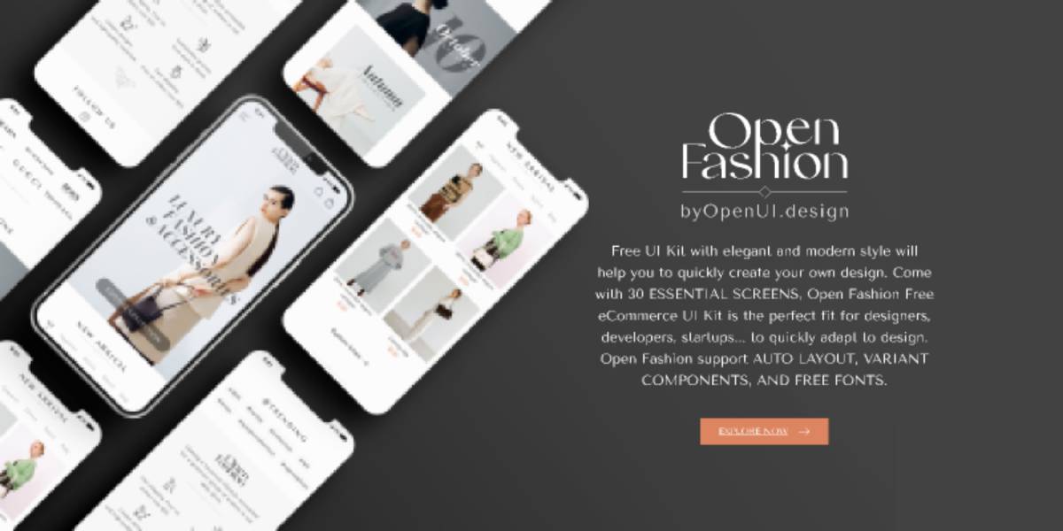 Open Fashion - Free eCommerce UI Kit