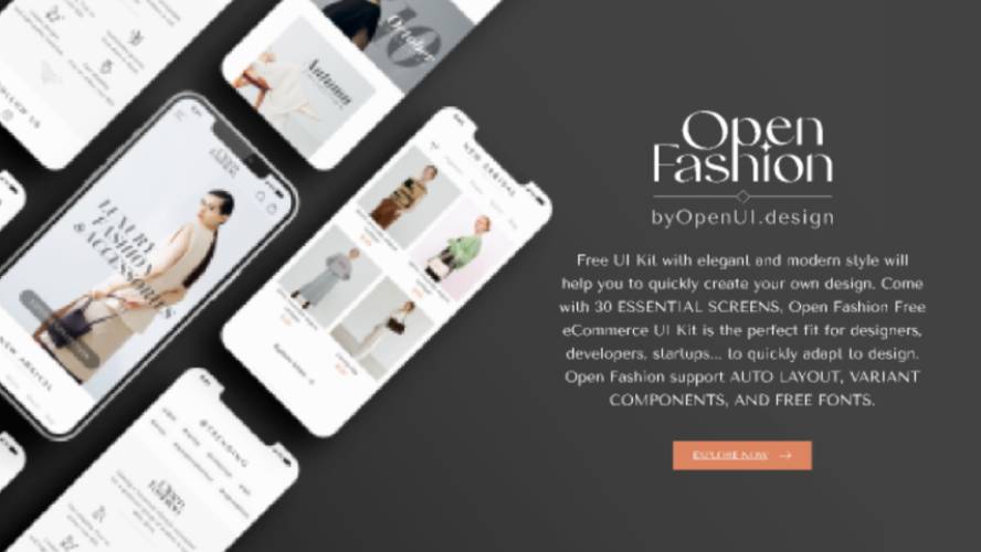 Open Fashion - Free eCommerce UI Kit