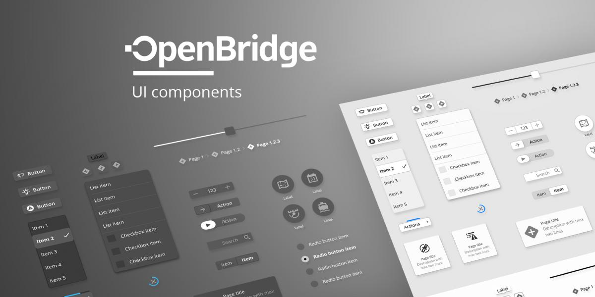 OpenBridge UI Components Figma