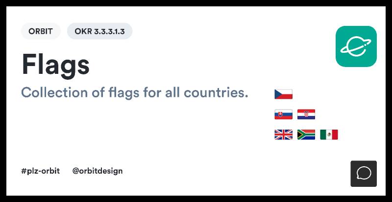 [Orbit Design System] Flags